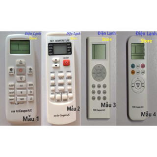Remote máy lạnh Casper..