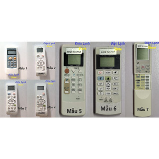 Remote máy lạnh Sharp các loại. .