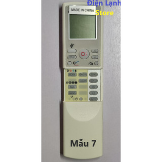 Remote máy lạnh Sharp các loại. (Tặng kèm cặp pin).
