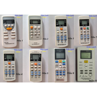 Remote máy lạnh Panasonic các loại. .
