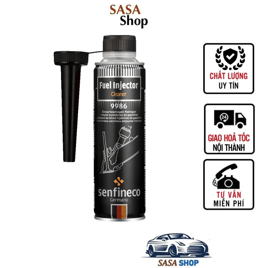 Súc Béc Và Vệ Sinh Kim Phun Xăng Senfineco 9986 Của Đức