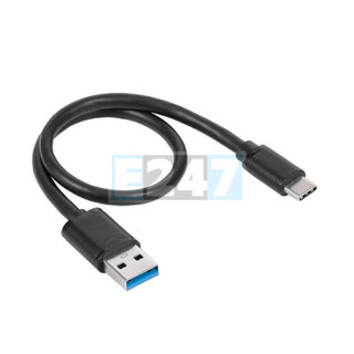 DÂY CÁP USB SANG TYPE C NẠP CODE DÀI 30CM