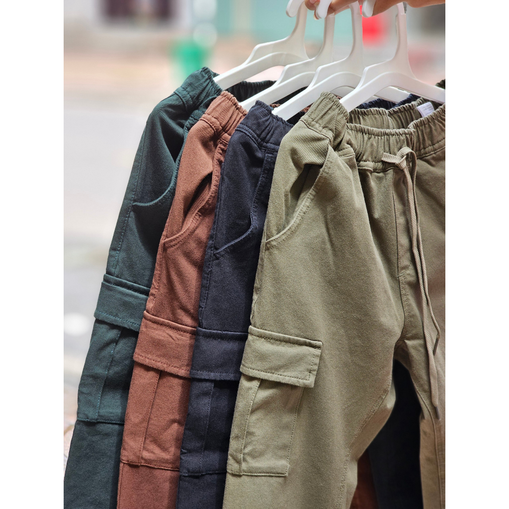 Quần jogger bé trai bé gái blue.dog 4 màu. HA4937