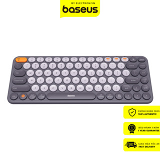 Bàn Phím Không Dây Baseus Creator Wireless Tri-Mode Keyboard cho Laptop/ Macbook/ iPad ( 2.4Ghz/ Bluetooth, Kết nối 3 th