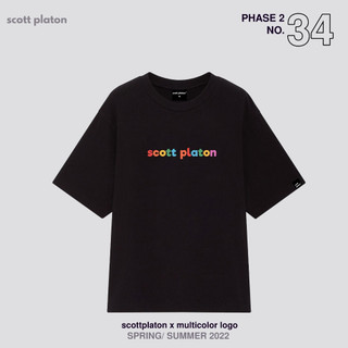 Scott Platon Áo thun Color Logo - Chất liệu cotton dày dặn đứng form