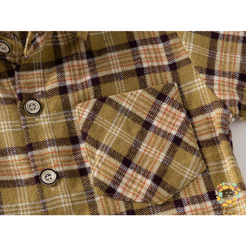 Sơmi cho bé sơ mi dài tay cho bé trai từ 2 đến 8 tuổi WELLKIDS WAPYPY mẫu 2023