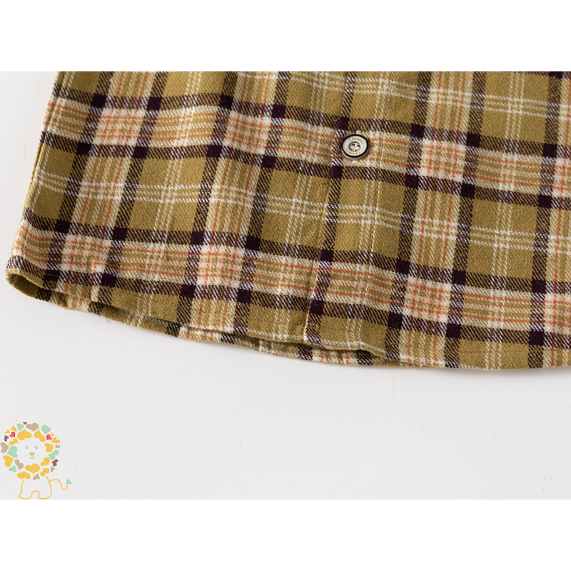 Sơmi cho bé sơ mi dài tay cho bé trai từ 2 đến 8 tuổi WELLKIDS WAPYPY mẫu 2023