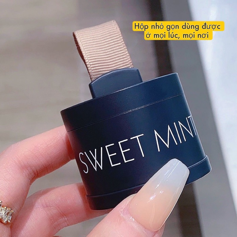 Phấn Che Khuyết Điểm Chân Tóc Sweet Mint Che Phủ Tóc Thưa Tạo Hiệu Ứng Dày Tóc