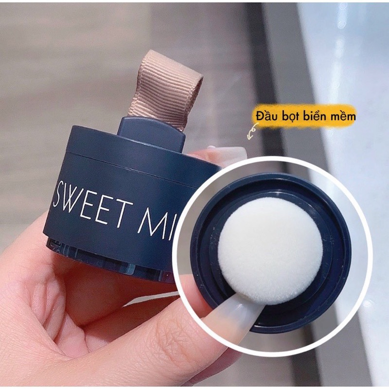 Phấn Che Khuyết Điểm Chân Tóc Sweet Mint Che Phủ Tóc Thưa Tạo Hiệu Ứng Dày Tóc