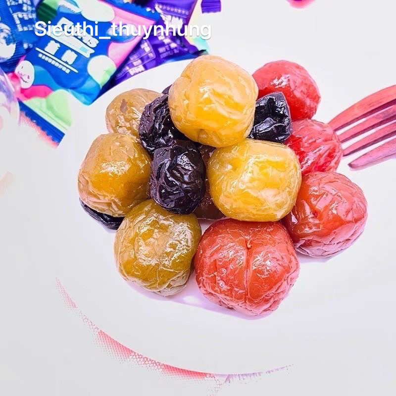 Kẹo Ô Mai Mix 6 Vị 500g-408g Chua Chua Ngọt Ngọt Ăn Là Mê