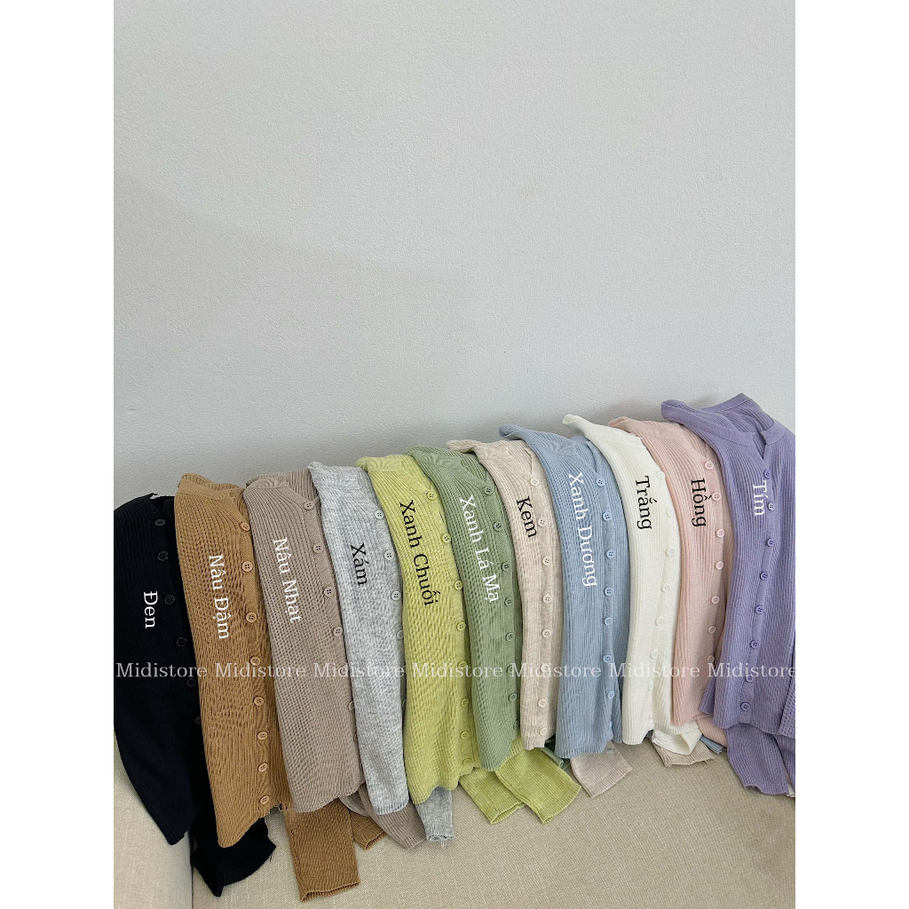 Áo Cardigan tăm min  - MIDISTORE