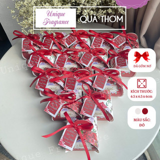 Hộp quà cưới - set 15 hộp giấy đựng kẹo cưới, quà đám cưới, trà cưới, hộp quà tặng sinh nhật - unique fragrance