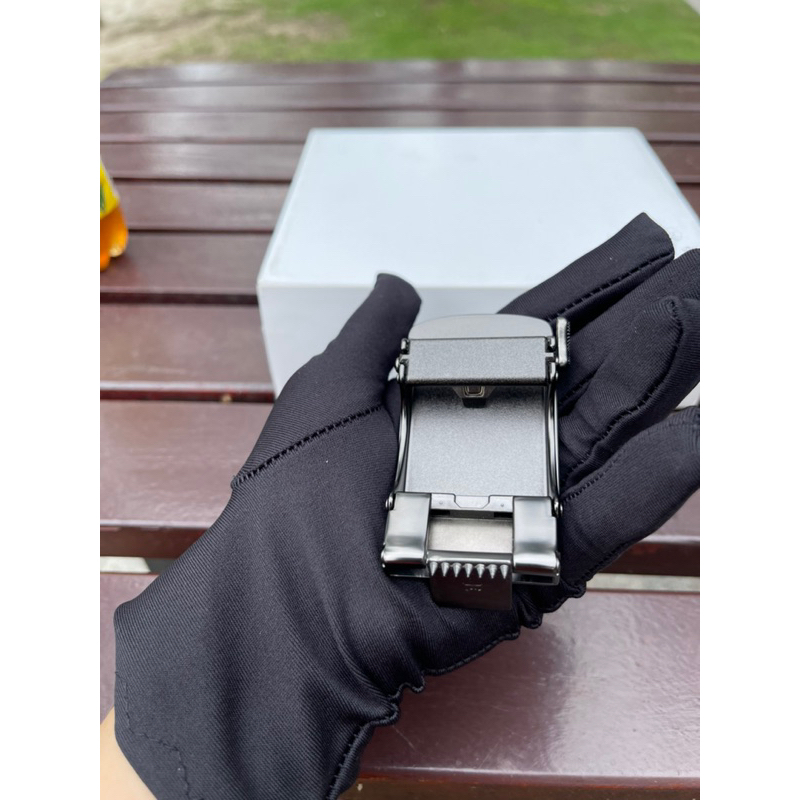 Mặt thắt lưng nam Pierre Cardin chính hãng, mặt gương, dây luồn ngoài