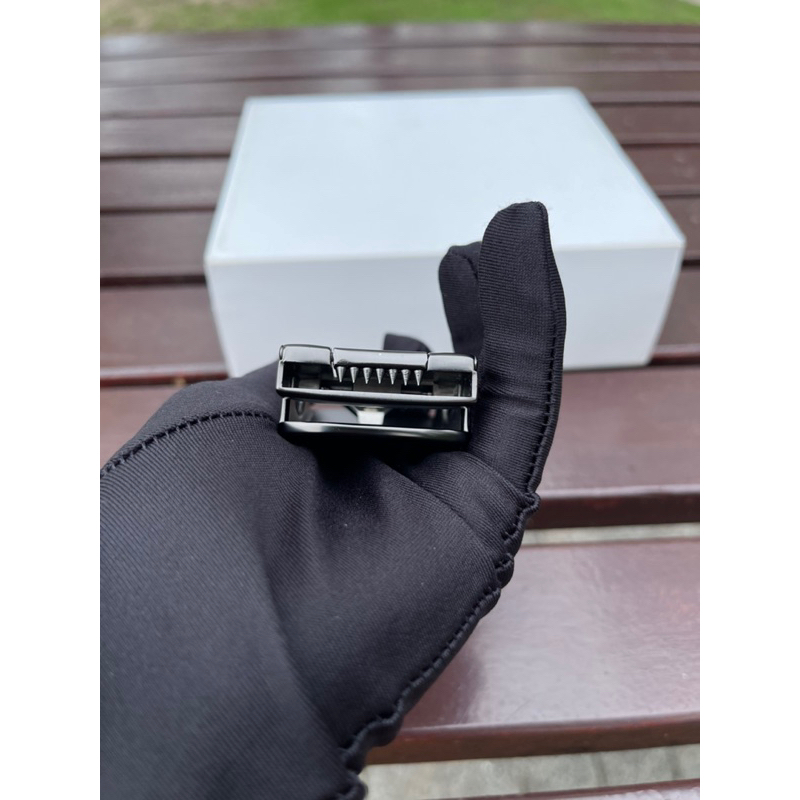 Mặt thắt lưng nam Pierre Cardin chính hãng, mặt gương, dây luồn ngoài