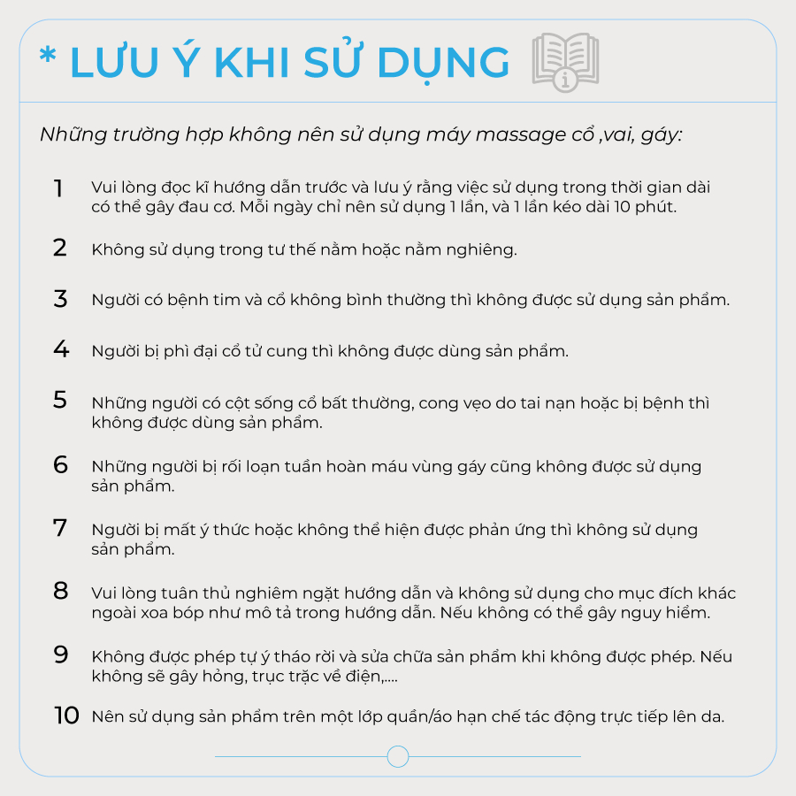 Máy Massage Cổ Vai Gáy BUMAS M3 - Hàng Chính Hãng - Mô Phỏng Kỹ Thuật Massage Số 8 - Cải Thiện Sức Khỏe Tổng Thể