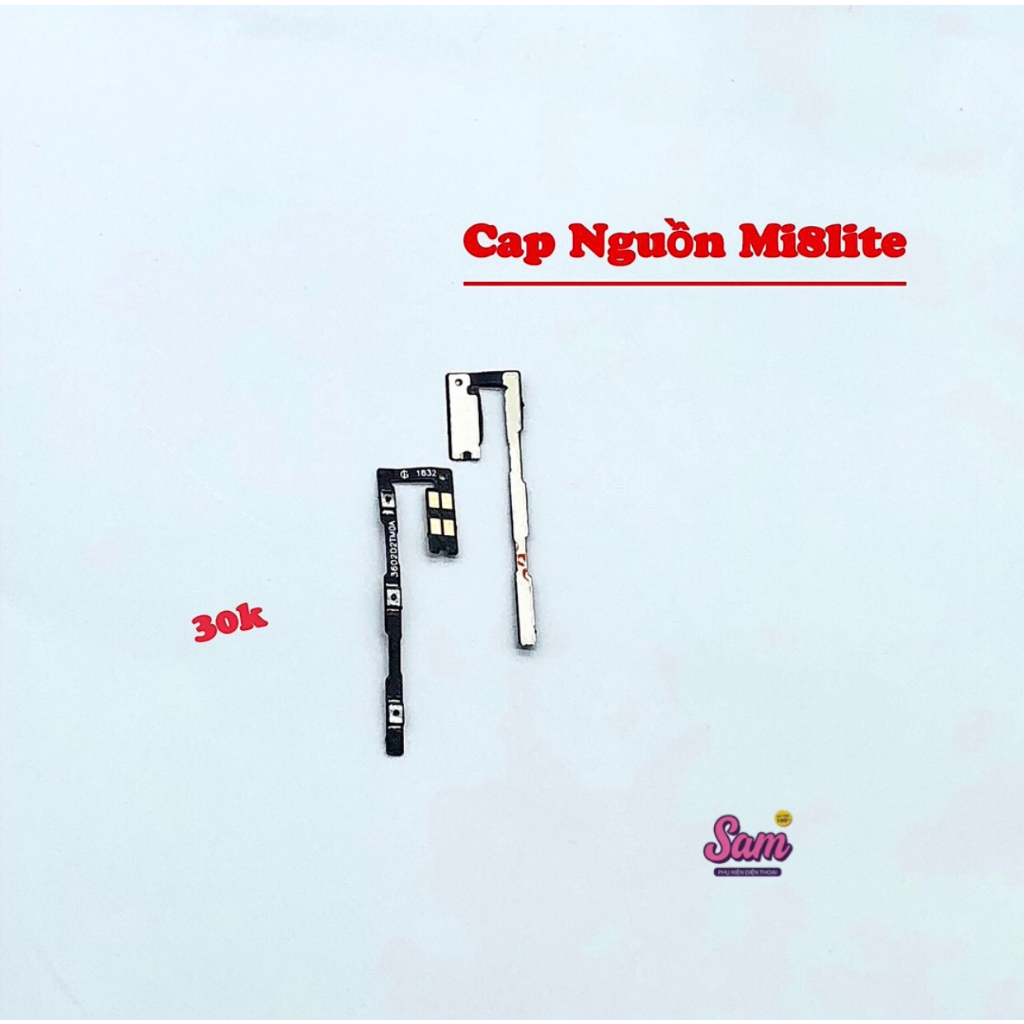 Cáp nguồn / Cụm loa chuông Xiaomi Mi 8 Lite