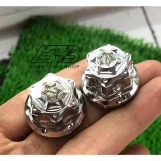  Tán bít Salaya khắc logo mẫu S05 đủ các size 10li 12li 14li gắn cho mọi dòng xe 