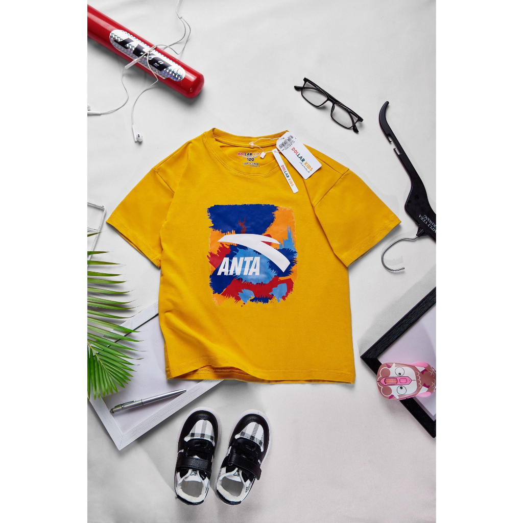 Áo Croptop bé trai ngắn tay cho trẻ từ 2-10 tuổi