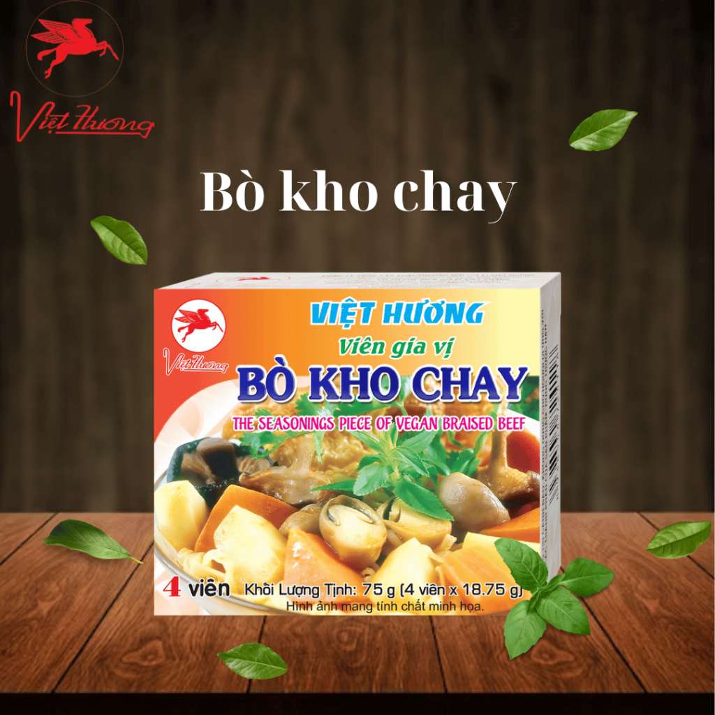 Gia vị Bò Kho CHAY Việt Hương (75g)