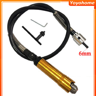 Dây truyền động máy khoan, máy khoan mài thẳng đầu kẹp 3 chấu kẹp mũi 0.5 đến 6.5mm
