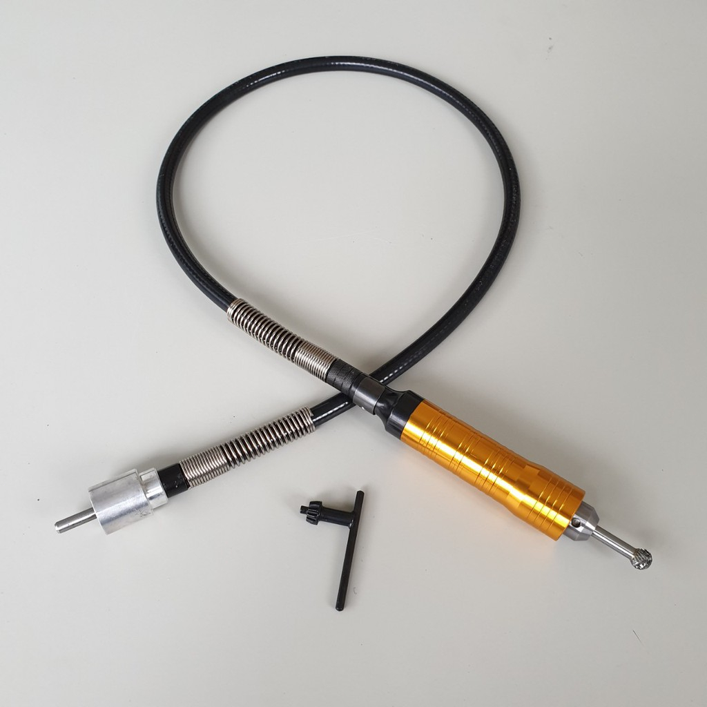 Dây truyền động máy khoan, máy khoan mài thẳng đầu kẹp 3 chấu kẹp mũi 0.5 đến 6.5mm