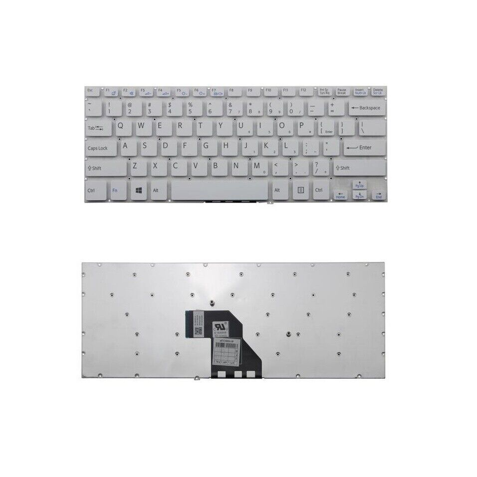 Bàn phím laptop Sony Vaio SVF142A29W SVF1421BSGW SVF1421BSGB bảo hành 12 tháng, phím SVF142 màu trắng
