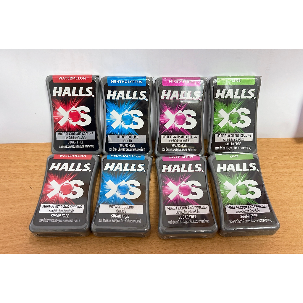 Kẹo HALLS XS- Mixe Berry - không đường hộp 12.6gr