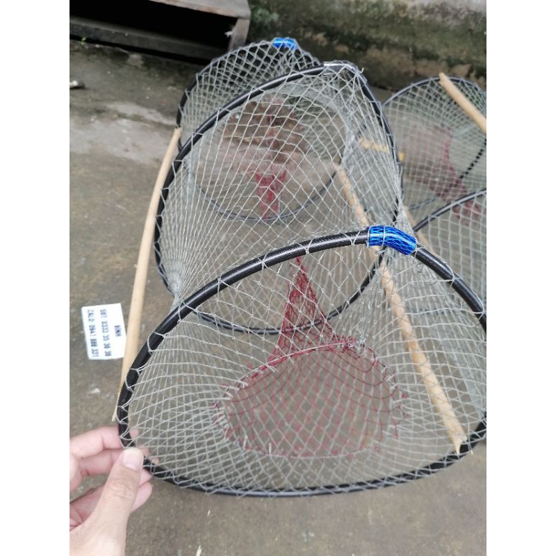 Lờ cá lóc, cá trê, cá rô, Vành Nhựa siêu bền, 32cm X 55cm .