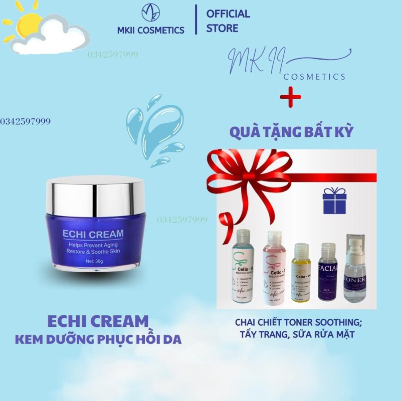 kem cấp ẩm chuyên sâu cho da thiên khô - Echi cream MKII COSMETICS