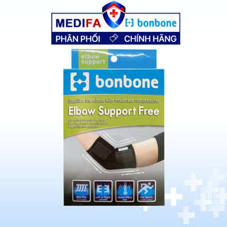 Đai nẹp khuỷu tay Bonbone Standard Elbow Supporter Nhật Bản giảm đau nhức, bong gân, cơ khớp