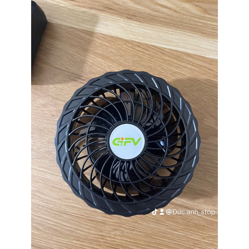 QUẠT ÁO ĐIỀU HOÀ 12v KHÔNG CHUỔI THAN HÃNG GIVF