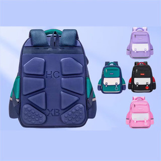 Balo chống gù cho bé trai BUBY KID FASHION siêu nhẹ cho bé lớp 1,2,3,4,5