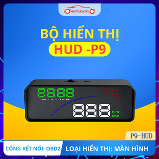 Thiết bị hiển thị tốc độ xe hud p9, màn hình hud p9 hiển thị tốc độ xe ô tô