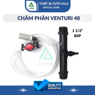 Bộ châm phân Venturi 48, Thiết bị châm phân venturi 48 dùng trong hệ thống tưới, bộ hút phân tự động