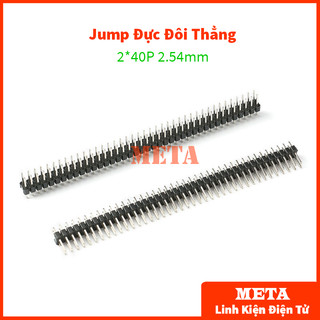 Jump đực đôi 2.54mm 2x40p chân thẳng