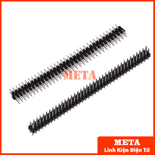 [Túi 5 Cái] Jump đực đôi 2.54mm 2x40P chân thẳng