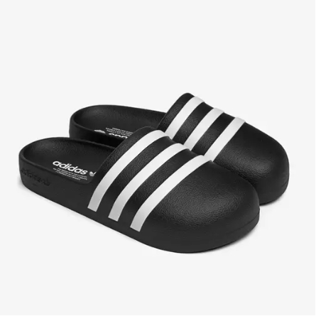 Chính Hãng Dép quai ngang Adidas Adifom Adilette Trắng v Đen bền và không thấm nước