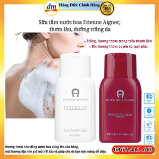 Sữa tắm nước hoa Etienne Aigner, thơm lâu, dưỡng trắng da