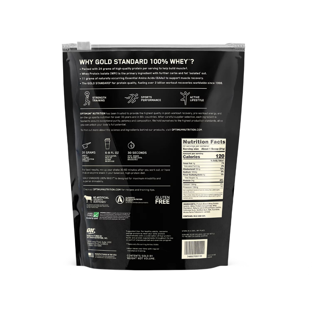 Bột tăng cơ Whey Gold Standard 30g