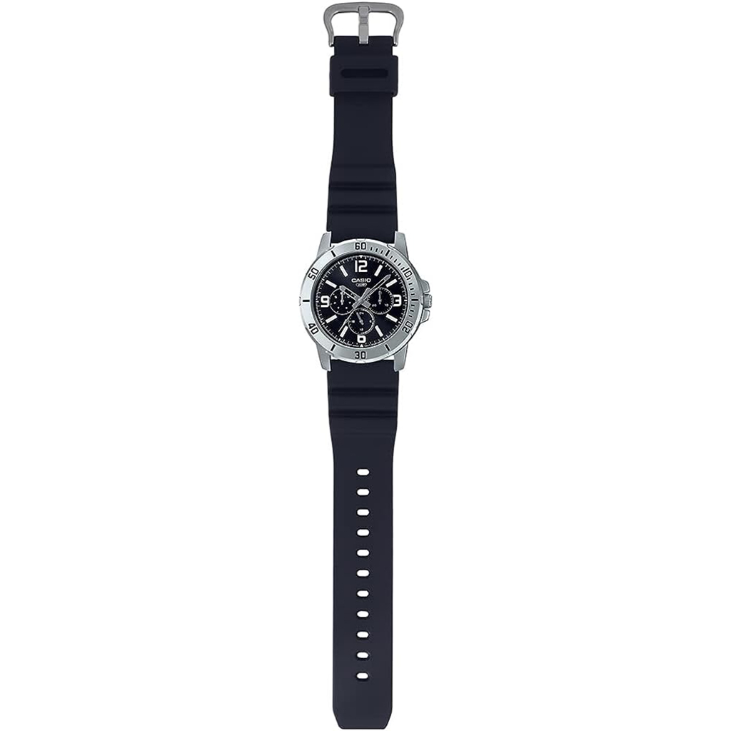Đồng hồ nam dây nhựa Casio Anh Khuê MTP-VD300-1BUDF