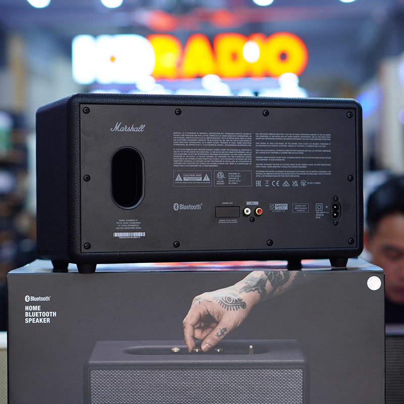 Loa Marshall Stanmore III  Chính Hãng Tem ASH, Công Suất 80W, Bluetooth 5.2, AUX, RCA, Nút Đa Hướng