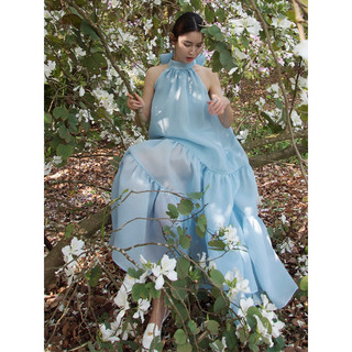 Váy yếm xanh Blue🤍 SongZuEr