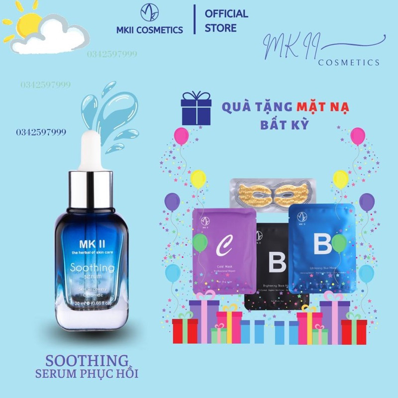 Serum Soothing phục hồi MKII
