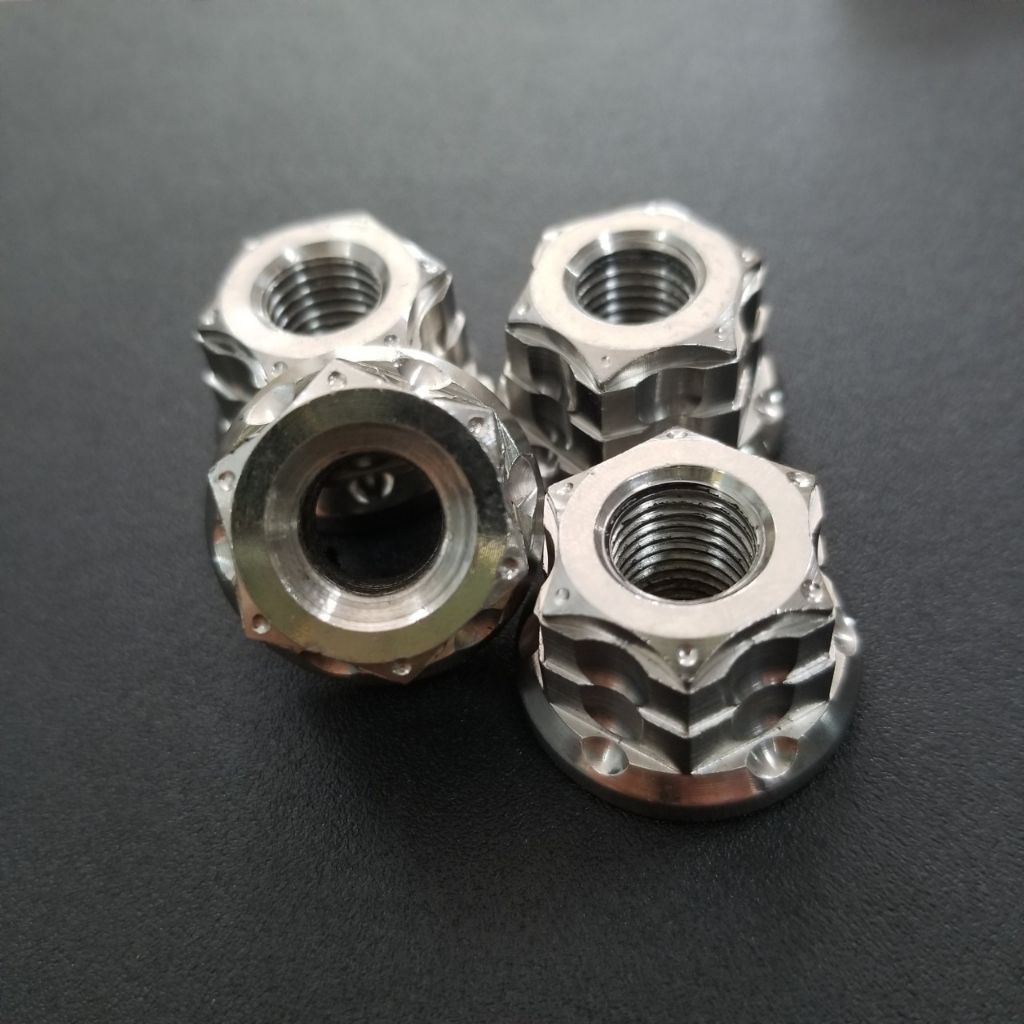 Tán Inox salaya 6li, 8li ,10li, 12li, 14li hở gắn nhiều vị trí xe máy