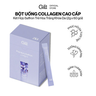  Bột Uống Collagen Cao Cấp Kết Hợp Saffron Gilaa (60 gói x 2g)