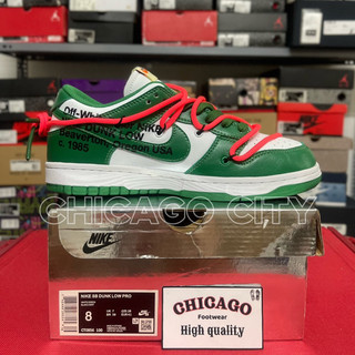 Giày Dunk Low Pine Green x Off-White [ Best quality ]
