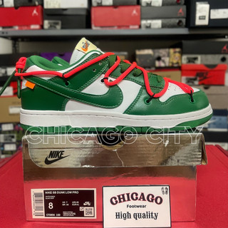 Giày Dunk Low Pine Green x Off-White