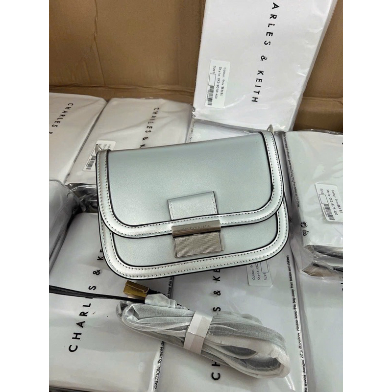 Túi nữ đeo chéo túi xách nữ CNK, l1 chất nét, k box