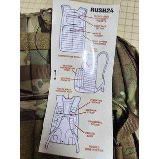 Balo chiến thuật 5.11 Tactical Rush 24