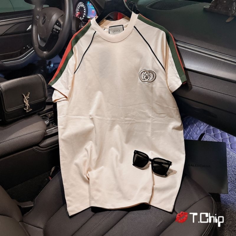 Áo phông logo ngực hàng QCL1